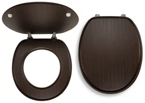 Novaservis Prestige - WC sēdeklis, koks ar venge finieri WC/WENGE