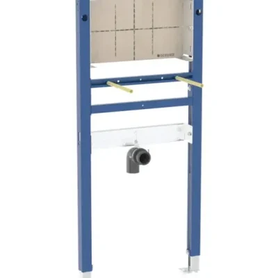 Geberit Duofix - priekšsienas elements izlietnei, paredzēts zemapmetuma sienas maisītājiem, augstums 112-130 cm 111.493.00.2