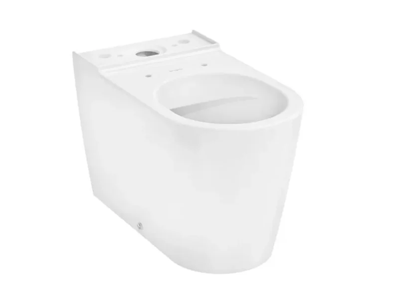 Hansgrohe EluPura S - WC kombinētā bļoda, Vario izvads, AquaFall Flush, Rimless, EcoSmart, balta 60260450