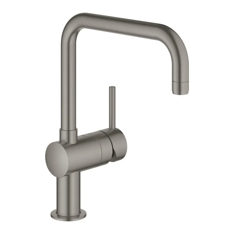 Grohe Minta - virtuves izlietnes maisītājs, matēts Hard Graphite 32488AL0