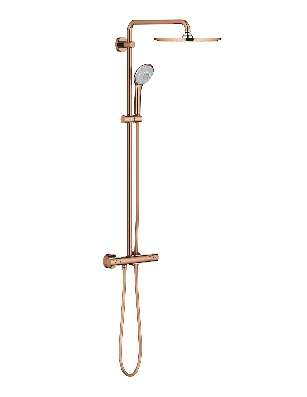 Grohe Euphoria - dušas sistēma 310 ar termostata maisītāju - virsapmetuma, Warm Sunset 26075DA0