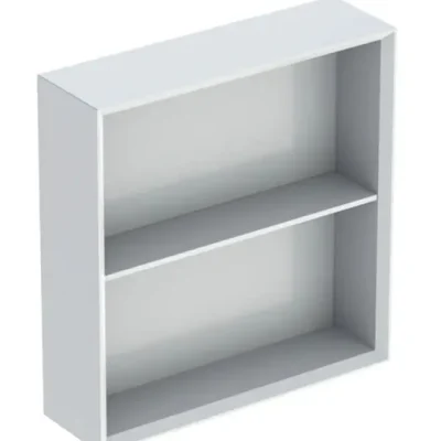 Geberit iCon - sānu skapītis, 45x47x13 cm, atvērts, spīdīgi balts 502.323.01.1