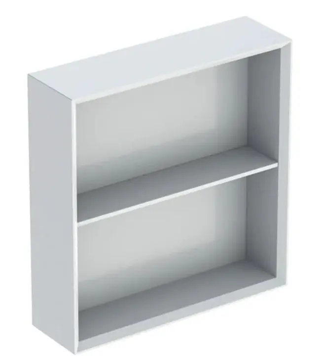 Geberit iCon - sānu skapītis, 45x47x13 cm, atvērts, spīdīgi balts 502.323.01.1