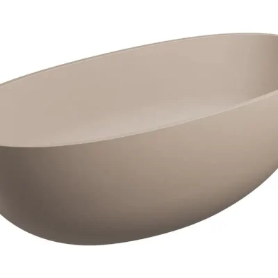 OMNIRES Shell M+ - Brīvi stāvoša vanna, 160x75 cm, matēti bēša SHELLWWDB