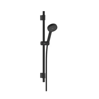 Hansgrohe Activera Select S - rokas dušas, stieņa un šļūtenes komplekts, 2 strūklas veidi, EcoSmart, matēti melns 28048670