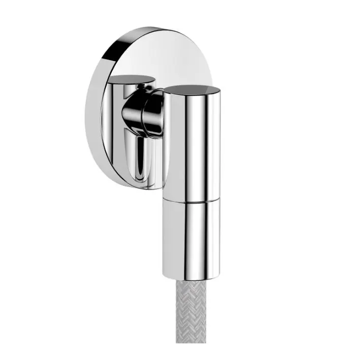 Hansgrohe FixFit Fine S - sienas pieslēguma līkums, hroms 28882000