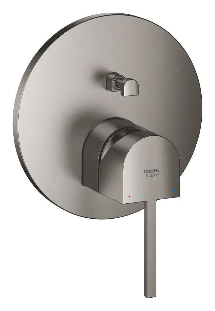 Grohe Plus - zemapmetuma maisītājs 2 patērētājiem, Hard Graphite birstēts 24060AL3