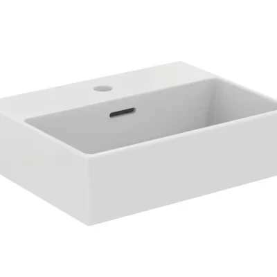 Ideal Standard Extra - uzliekamā roku mazgāšanas izlietne 45x35 cm, ar pārplūdi, caurumu jaucējkrānam, balta T391701