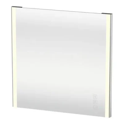 Duravit XSquare - spogulis 80x80 cm, ar LED apgaismojumu un apsildi XS7012000000000