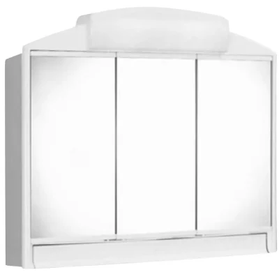 Aqualine Rano - spoguļskapis 59x51x16 cm, balts 541302