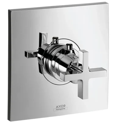 Axor Citterio - termostata maisītājs ar lielu caurplūdi zemapmetuma montāžai, hroms 39716000