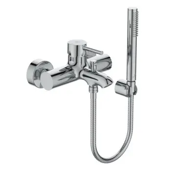 Ideal Standard CeraLine - UP vannas maisītājs, sienas stiprinājums, ar piederumiem, hroms BC270AA