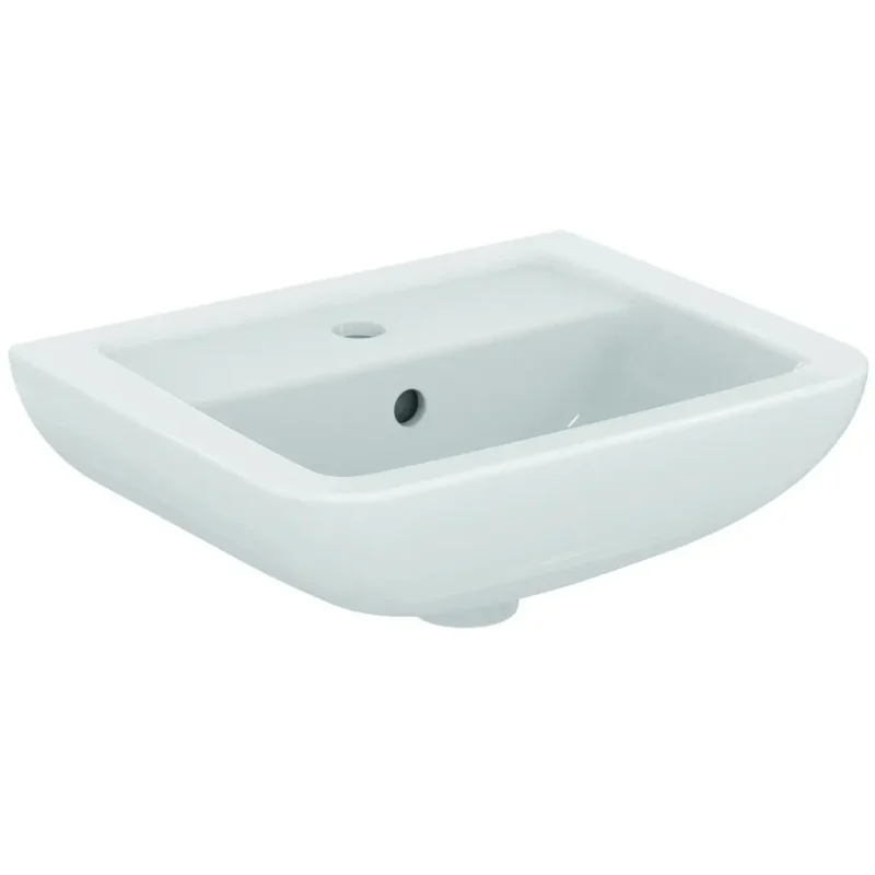 Ideal Standard Eurovit - rokas izlietne 45x36x17 cm, ar 1 krāna caurumu, balta K284801