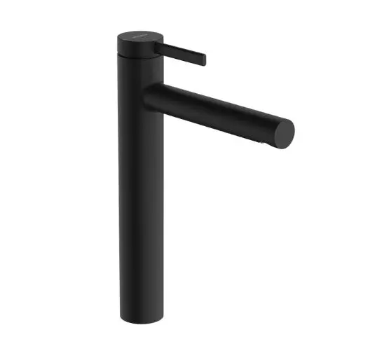 Hansgrohe Zesis S - izlietnes maisītājs ar stieņa noteces komplektu, EcoSmart+, CoolStart, matēti melns 74730670