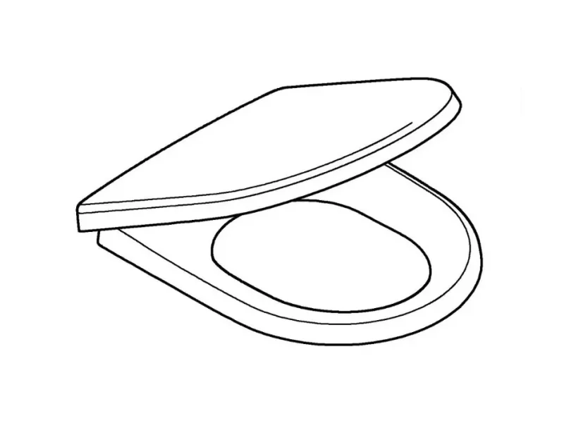 Grohe - WC sēdeklis, SoftClose, alpu balts 42468000