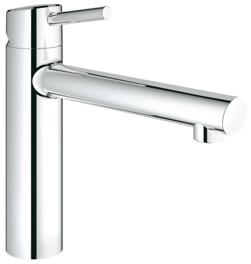 Grohe Concetto - virtuves izlietnes vienas sviras maisītājs, hromēts 31128001