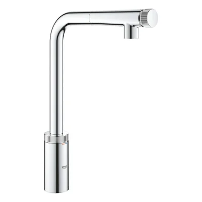 Grohe Minta SmartControl - virtuves izlietnes maisītājs ar izvelkamu izteku, SmartControl, hromēts 31613000