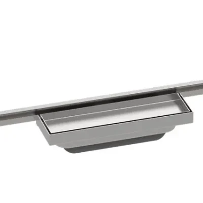 Hansgrohe RainDrain Minimalistic - dušas renīte 90 cm, ar režģi flīžu ielikšanai 56221000