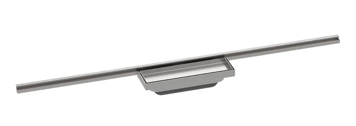 Hansgrohe RainDrain Minimalistic - dušas renīte 90 cm, ar režģi flīžu ielikšanai 56221000