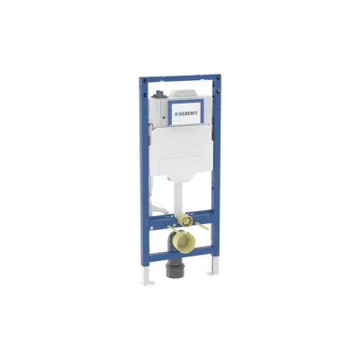 Geberit Duofix - priekšsienas elements sienas WC, ar skalošanas tvertni Sigma 12 cm, ar higiēnisko skalošanu, montāžas augstums 120 cm 111.076.00.2