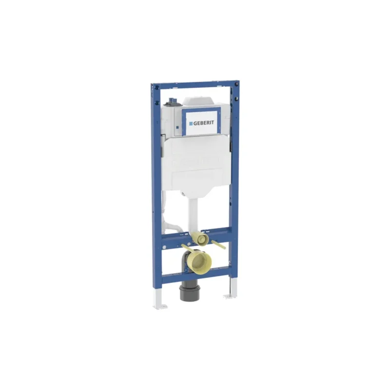 Geberit Duofix - priekšsienas elements sienas WC, ar skalošanas tvertni Sigma 12 cm, ar higiēnisko skalošanu, montāžas augstums 120 cm 111.076.00.2