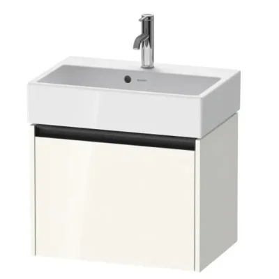 Duravit Ketho.2 - izlietnes skapītis, 44x58x39 cm, 1 atvilktne, balts spīdīgs K25073022220000