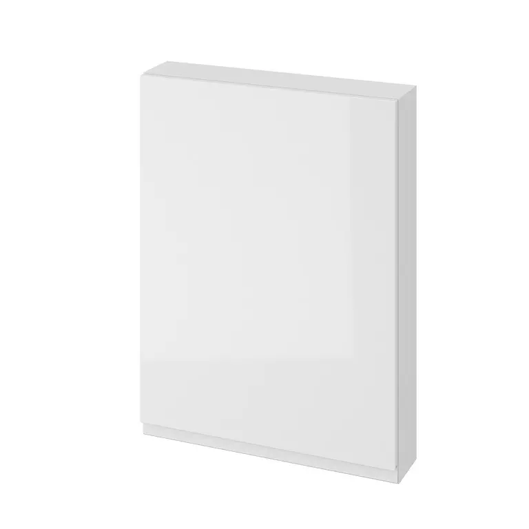 Cersanit Moduo - skapis 80x59x14 cm, 1 durvis, eņģes pa kreisi/pa labi, balts S590-016-DSM
