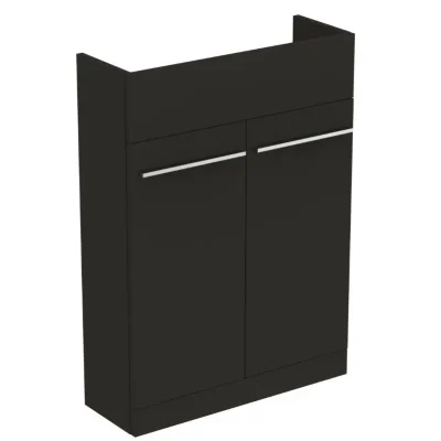 Ideal Standard i.Life S - izlietnes skapītis, 60x21x83 cm, 2 durvis, matēti antracīta T5298NV