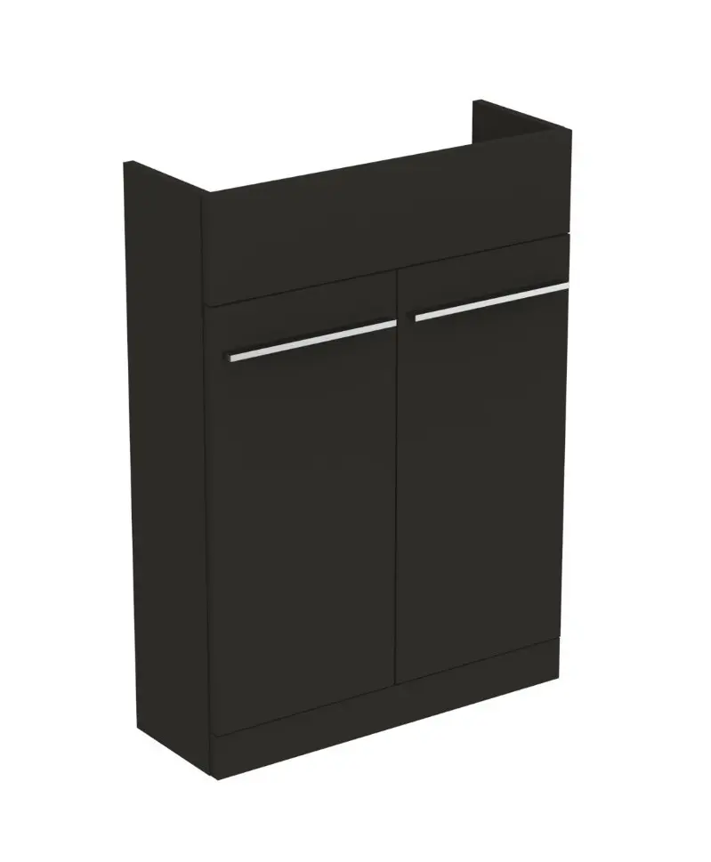 Ideal Standard i.Life S - izlietnes skapītis, 60x21x83 cm, 2 durvis, matēti antracīta T5298NV