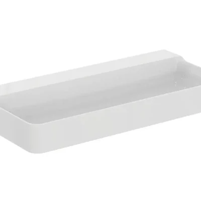 Ideal Standard Conca Ceram - uzliekamā izlietne 100x45 cm, bez pārplūdes, bez jaucējkrāna cauruma, balta T383701