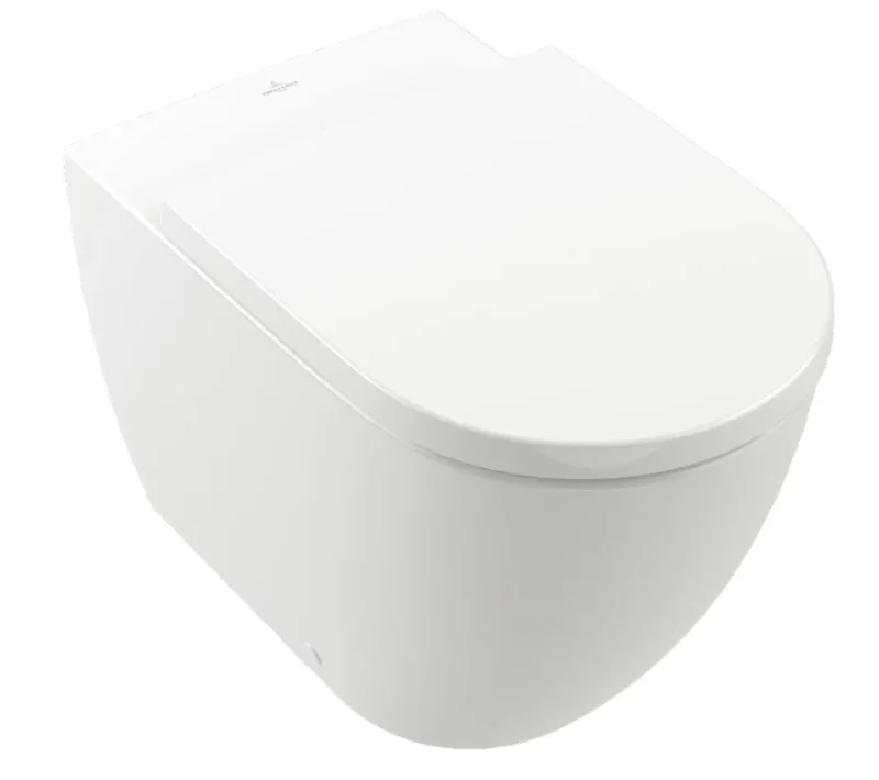Villeroy & Boch Subway 3.0 - grīdas WC, TwistFlush, AntiBac, CeramicPlus, Stone White 4671T0RW