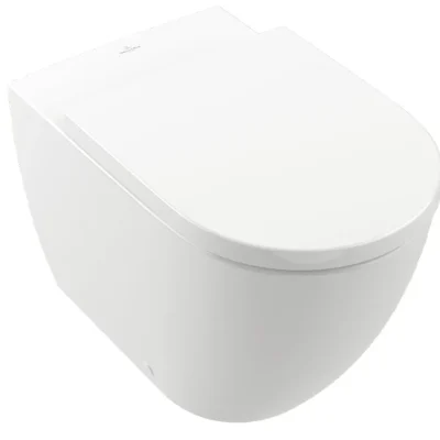 Villeroy & Boch Subway 3.0 - stāvošais WC, TwistFlush, CeramicPlus, Alpu balts 4671T0R1