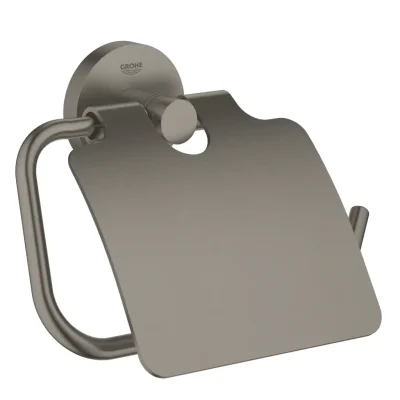 Grohe Essentials - tualetes papīra turētājs, Hard Graphite birstēts 40367AL1