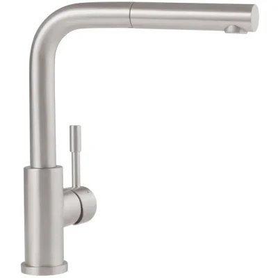 Villeroy & Boch Steel Shower - virtuves maisītājs ar izvelkamu izteku, nerūsējošais tērauds 969701LC
