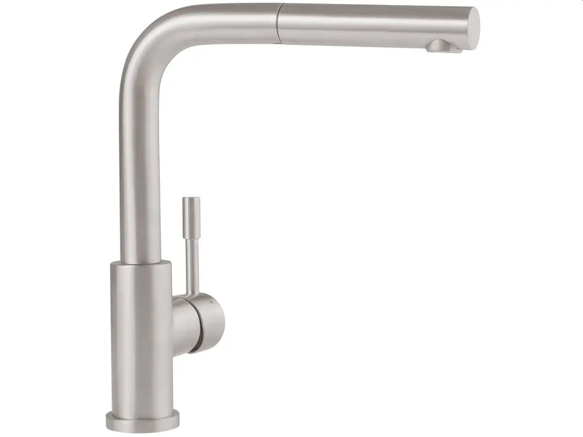 Villeroy & Boch Steel Shower - virtuves maisītājs ar izvelkamu izteku, nerūsējošais tērauds 969701LC