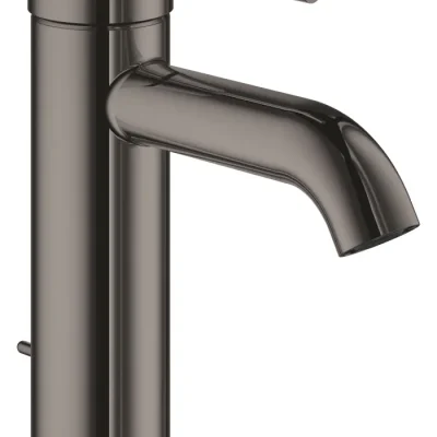 Grohe Essence - izlietnes vienas sviras maisītājs ar noteces komplektu, Hard Graphite 23589A01