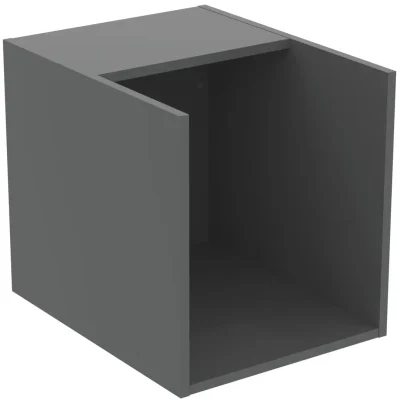 Ideal Standard i.Life B - sānu skapītis, 40x44x51 cm, atvērts, kvarca pelēks matēts T5323NG
