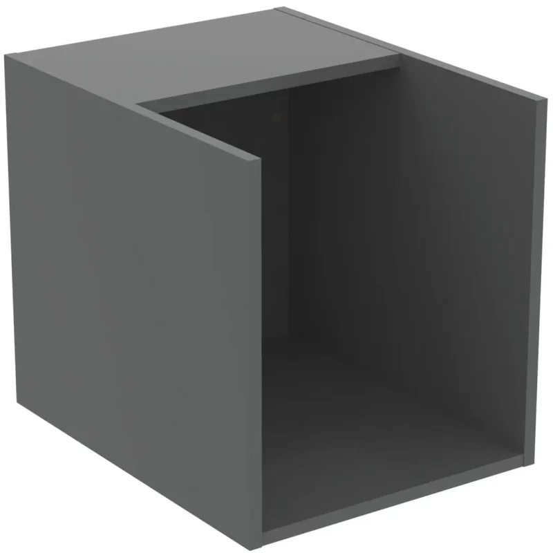 Ideal Standard i.Life B - sānu skapītis, 40x44x51 cm, atvērts, kvarca pelēks matēts T5323NG