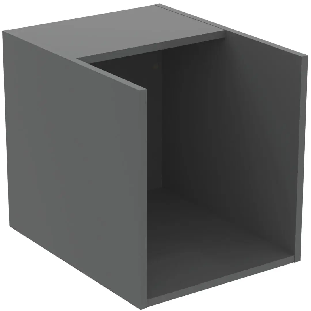Ideal Standard i.Life B - sānu skapītis, 40x44x51 cm, atvērts, kvarca pelēks matēts T5323NG