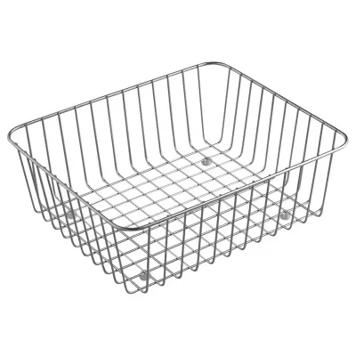 Villeroy & Boch piederumi - stiepļu grozs 385x330x150 mm, matēts nerūsējošais tērauds 834100K1