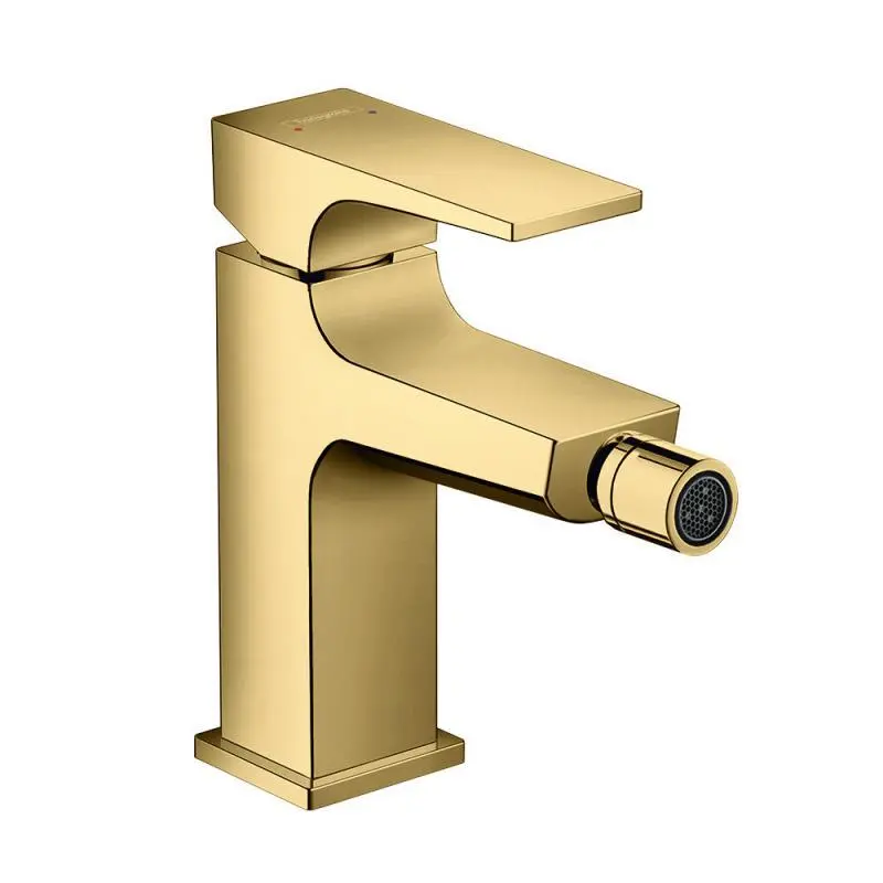 Hansgrohe Metropol - bideta maisītājs ar noteces komplektu Push-Open, pulēts zelts 32520990
