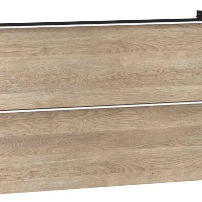 Hansgrohe Xelu Q - izlietnes skapītis, 63x118x50 cm, 2 atvilktnes, dabīgs ozols/balts matēts 54037700