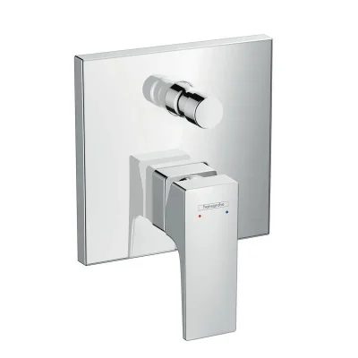 Hansgrohe Metropol - brīvi stāvošs vannas maisītājs ar drošības kombināciju, zemapmetuma montāža, hroms 32546000