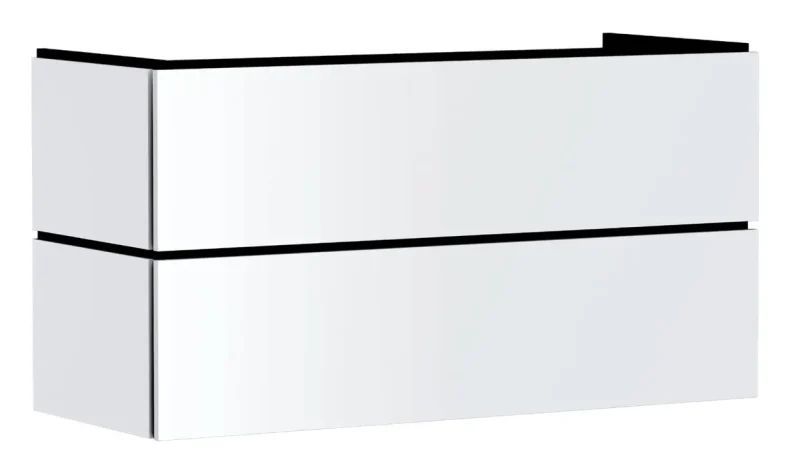 Hansgrohe Xilesa E - izlietnes apakšskapītis, 62x118x47 cm, 2 atvilktnes, matēti balts 54298700