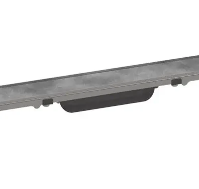 Hansgrohe RainDrain Rock - dušas noteka 1000, flīzējama, nerūsējošais tērauds 56033000