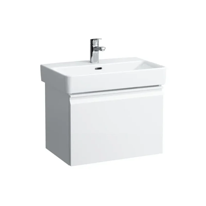 Laufen Pro S - izlietnes apakšskapītis, 52x45x39 cm, 1 izvilktne, balts spīdīgs H4833510964751