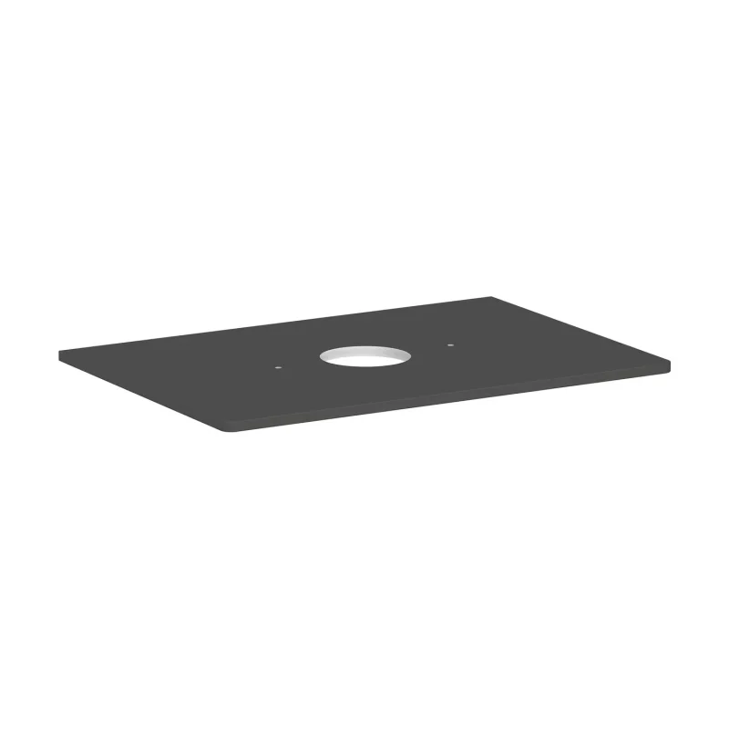 Hansgrohe Xelu Q - izlietnes virsma, 78x55 cm, izgriezums vidū, pelēka matēta 54113910