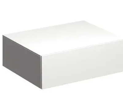 Geberit Xeno 2 - sānu skapis 58x20 cm, ar izvelkamu atvilktni, balts spīdīgs 500.507.01.1