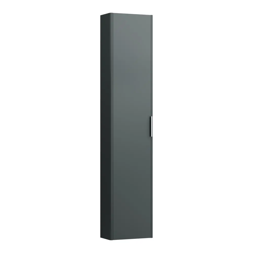 Laufen Base - augstais skapis, 165x35x19 cm, 1 durvis, eņģes kreisajā pusē, pelēks H4026411102661