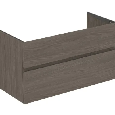 Ideal Standard Finesse - izlietnes skapītis, 100x44x55 cm, 2 atvilktnes, Dark Elm E3388UR